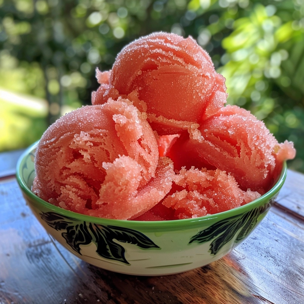 How to Make Easy Watermelon Sorbet in Your Ice Cream Maker
