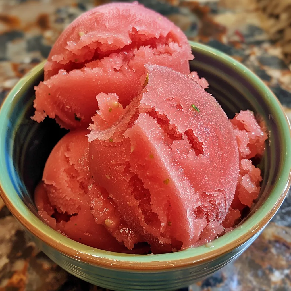 How to Make Ninja Creami Watermelon Sorbet in 5 Minutes