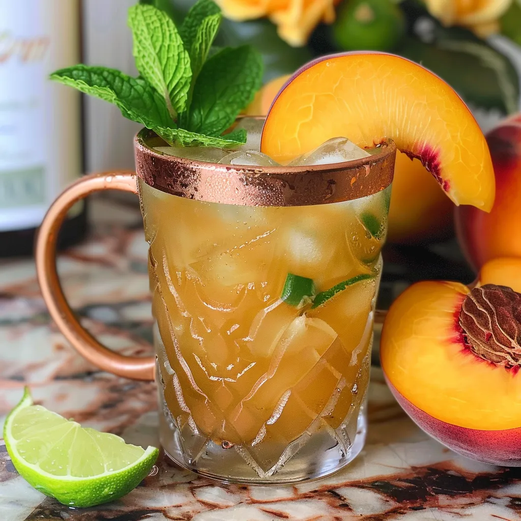 How to Make the Best Crown Peach Mule